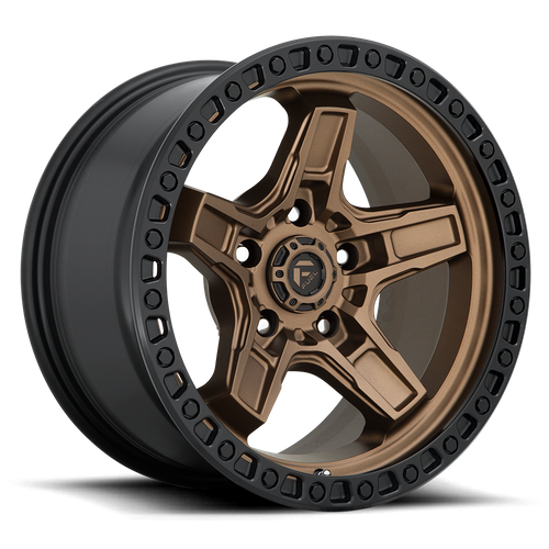 Fuel Offroad D699 KICKER Matte Bronze Black Bead Ring 17x9 +1 5x127mm 71.5mm