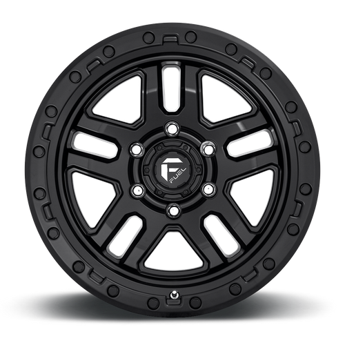Fuel Offroad D700 AMMO Matte Black 18x9 -12 6x135mm 87.1mm - Wheelwiz