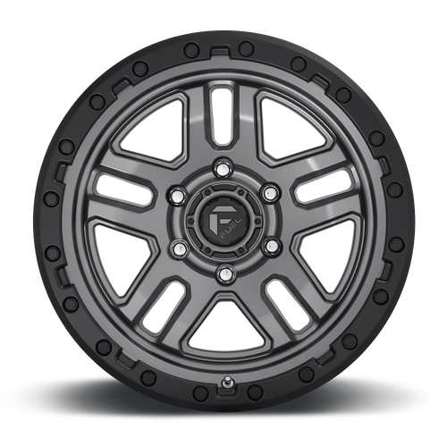 Fuel Offroad D701 AMMO Matte Gunmetal Black Bead Ring 18x9 +1 5x127mm 71.5mm - Wheelwiz