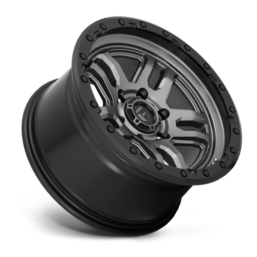 Fuel Offroad D701 AMMO Matte Gunmetal Black Bead Ring 20x9 +1 6x135mm 87.1mm - Wheelwiz