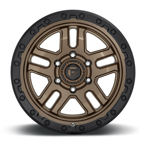 Fuel Offroad D702 AMMO Matte Bronze Black Bead Ring 20x9 +20 6x139.7mm 106.1mm - Wheelwiz