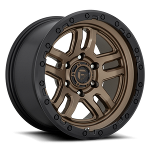 Fuel Offroad D702 AMMO Matte Bronze Black Bead Ring 20x9 +20 6x139.7mm 106.1mm - Wheelwiz