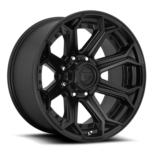 Fuel Offroad D706 SIEGE Matte Black 20x9 +1 6x139.7mm 106.1mm