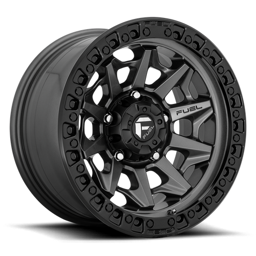 Fuel Offroad D716 COVERT Matte Gunmetal Black Bead Ring 18x9 +1 5x127mm 71.5mm