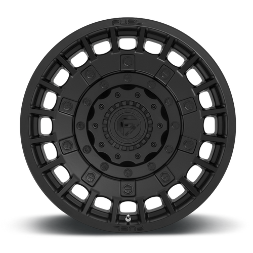 Fuel Offroad D723 MILITIA Matte Black 17x9 +1 6x135|6x139.7mm 106.1mm - Wheelwiz