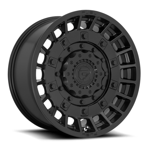 Fuel Offroad D723 MILITIA Matte Black 17x9 -12 6x135|6x139.7mm 106.1mm - Wheelwiz