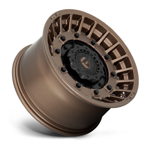 Fuel Offroad D725 MILITIA Matte Bronze & Black 17x9 +1 5x114.3|5x127mm 78.1mm