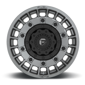 Fuel Offroad D726 MILITIA Matte Anthracite & Black 17x9 +1 6x135|6x139.7mm 106.1mm