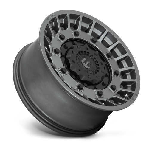 Fuel Offroad D726 MILITIA Matte Anthracite &amp; Black 17x9 +1 5x114.3|5x127mm 78.1mm