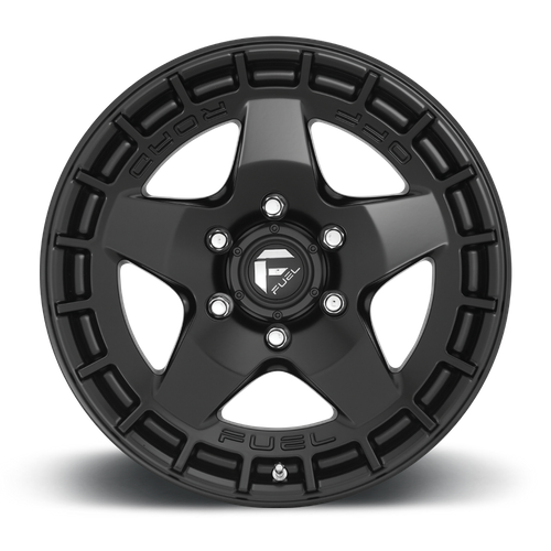 Fuel Offroad D733 WARP Satin Black 17x9 +1 6x139.7mm 106.1mm - Wheelwiz