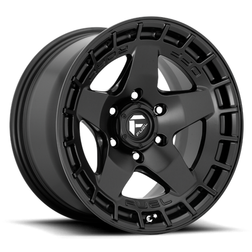 Fuel Offroad D733 WARP Satin Black 17x9 +1 6x139.7mm 106.1mm - Wheelwiz