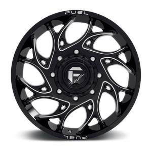Fuel Offroad D741 RUNNER Gloss Black Milled 20x8.25 +105 8x200mm 142mm