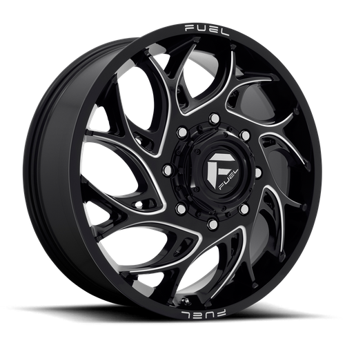 Fuel Offroad D741 RUNNER Gloss Black Milled 20x8.25 +105 8x200mm 142mm