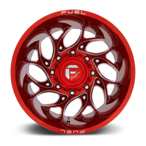 Fuel Offroad D742 RUNNER Candy Red Milled 20x8.25 -240 8x165.1mm 121.5mm