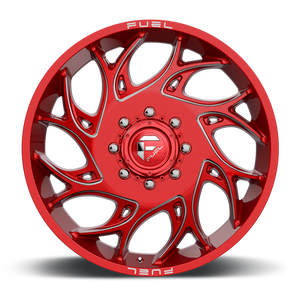 Fuel Offroad D742 RUNNER Candy Red Milled 20x8.25 +105 8x200mm 142mm - Wheelwiz