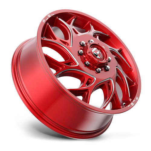 Fuel Offroad D742 RUNNER Candy Red Milled 20x8.25 +105 8x165.1mm 121.5mm