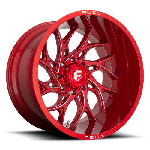 Fuel Offroad D742 RUNNER Candy Red Milled 22x12 -44 8x165.1mm 125.1mm