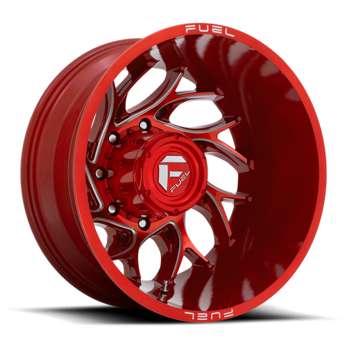 Fuel Offroad D742 RUNNER Candy Red Milled 20x8.25 -240 8x165.1mm 121.5mm