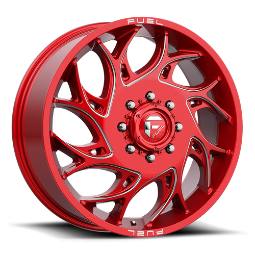Fuel Offroad D742 RUNNER Candy Red Milled 22x8.25 +105 8x165.1mm 121.5mm