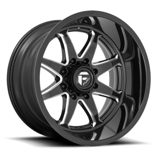 Fuel Offroad D749 HAMMER Gloss Black Milled 22x10 -18 8x170mm 125.1mm