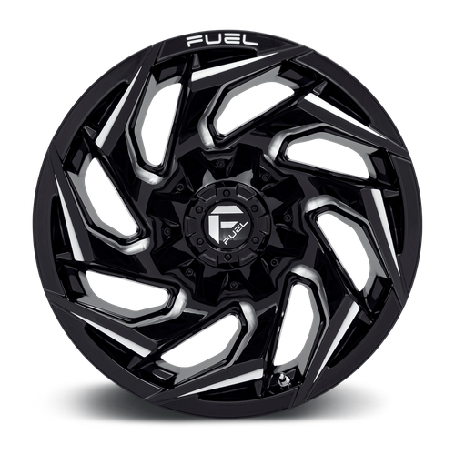 Fuel Offroad D753 REACTION Gloss Black Milled 17x9 +1 6x135|6x139.7mm 106.1mm