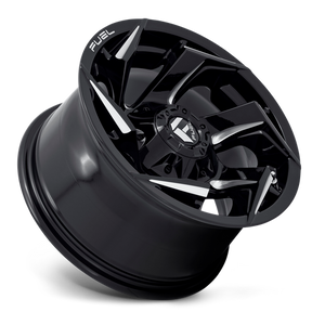 Fuel Offroad D753 REACTION Gloss Black Milled 15x8 -18 5x139.7mm 108mm