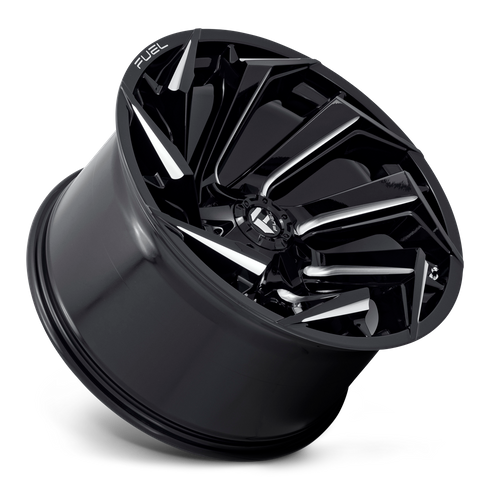 Fuel Offroad D753 REACTION Gloss Black Milled 22x10 -18 8x170mm 125.1mm