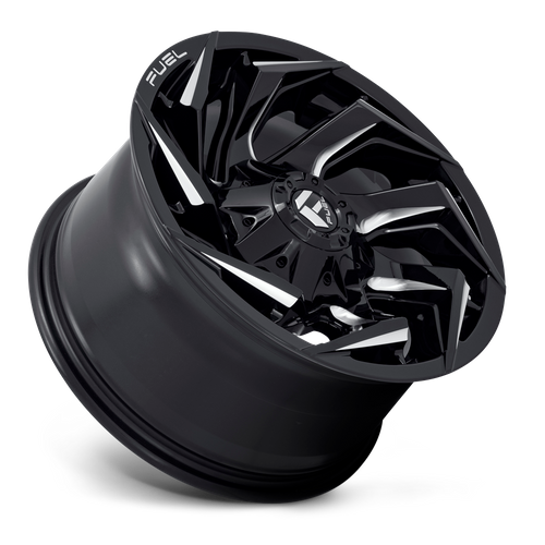 Fuel Offroad D753 REACTION Gloss Black Milled 17x9 +1 6x135|6x139.7mm 106.1mm