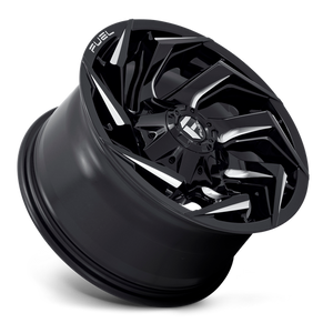 Fuel Offroad D753 REACTION Gloss Black Milled 17x9 +1 6x135|6x139.7mm 106.1mm