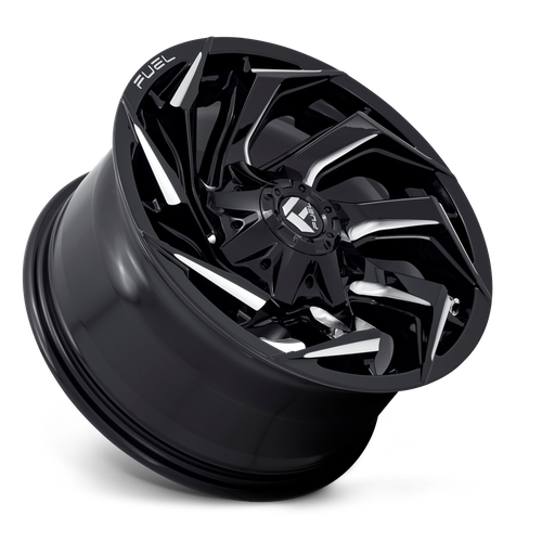 Fuel Offroad D753 REACTION Gloss Black Milled 18x9 +1 5x114.3|5x127mm 78.1mm