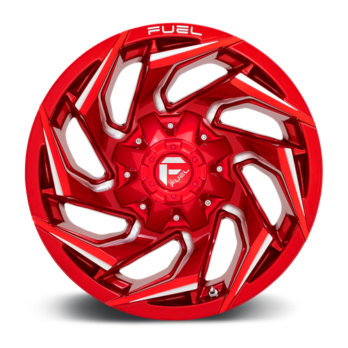 Fuel Offroad D754 REACTION Candy Red Milled 17x9 +1 5x114.3|5x127mm 78.1mm