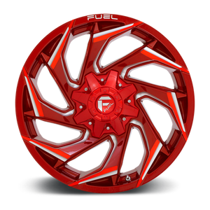 Fuel Offroad D754 REACTION Candy Red Milled 20x9 +20 8x170mm 125.1mm