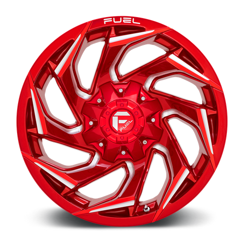 Fuel Offroad D754 REACTION Candy Red Milled 18x9 +1 8x180mm 124.2mm