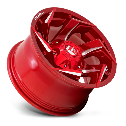 Fuel Offroad D754 REACTION Candy Red Milled 15x8 -12 5x139.7mm 108mm