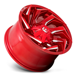 Fuel Offroad D754 REACTION Candy Red Milled 17x9 +1 5x114.3|5x127mm 78.1mm