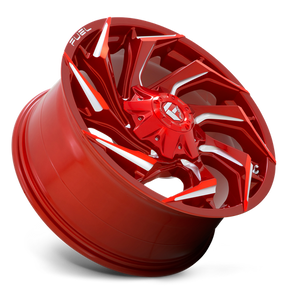 Fuel Offroad D754 REACTION Candy Red Milled 20x9 +20 8x170mm 125.1mm