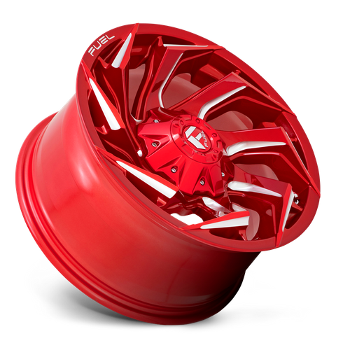 Fuel Offroad D754 REACTION Candy Red Milled 18x9 +1 8x180mm 124.2mm