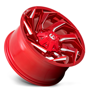 Fuel Offroad D754 REACTION Candy Red Milled 18x9 +1 8x180mm 124.2mm