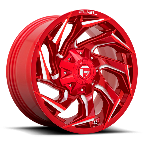 Fuel Offroad D754 REACTION Candy Red Milled 18x9 +1 8x180mm 124.2mm
