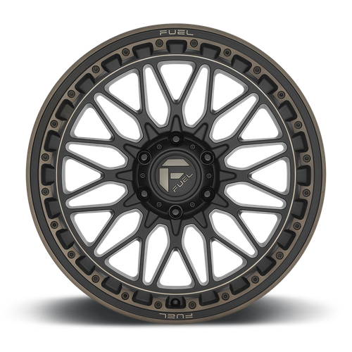 Fuel Offroad D759 TRIGGER Matte Black Dark Tint 17x9 -12 5x127mm 71.5mm