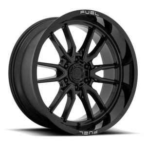 Fuel Offroad D760 CLASH Gloss Black 22x10 -18 6x135mm 87.1mm