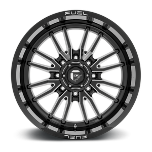 Fuel Offroad D761 CLASH Gloss Black Milled 22x12 -44 8x170mm 125.1mm
