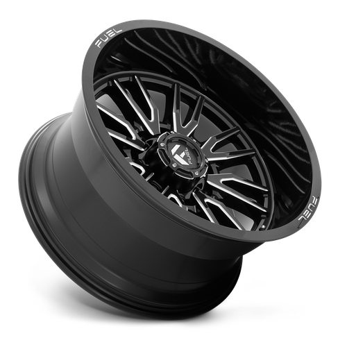 Fuel Offroad D761 CLASH Gloss Black Milled 22x12 -44 8x170mm 125.1mm