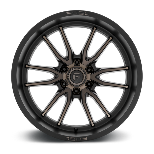Fuel Offroad D762 CLASH Matte Black Double Dark Tint 22x10 -18 6x135mm 87.1mm
