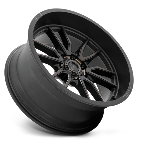 Fuel Offroad D762 CLASH Matte Black Double Dark Tint 22x10 -18 6x139.7mm 106.1mm