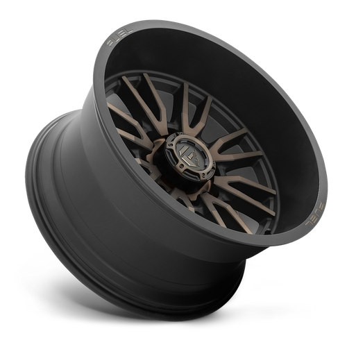 Fuel Offroad D762 CLASH Matte Black Double Dark Tint 22x12 -44 8x180mm 124.2mm - Wheelwiz