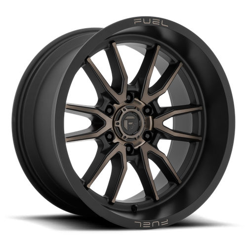 Fuel Offroad D762 CLASH Matte Black Double Dark Tint 20x10 -18 6x135mm 87.1mm