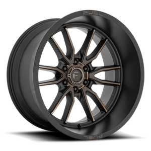 Fuel Offroad D762 CLASH Matte Black Double Dark Tint 22x12 -44 6x135mm 87.1mm