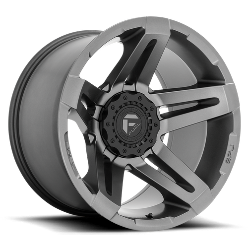 Fuel Offroad D764 SFJ Matte Gunmetal 20x9 +1 5x139.7|5x150mm 110.2mm - Wheelwiz