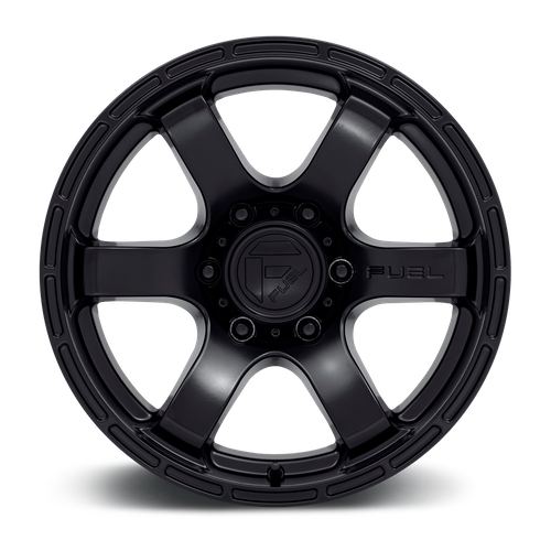 Fuel Offroad D766 RUSH Satin Black 18x9 -12 5x127mm 71.5mm - Wheelwiz